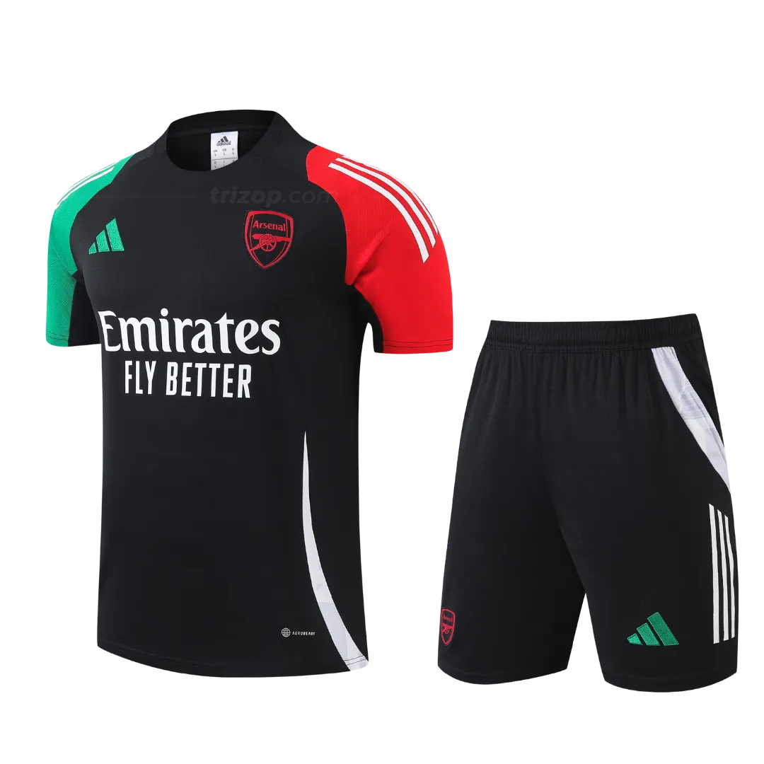 entreno-arsenal-negro-24-25-1 Conjunto entrenamiento negro Arsenal 24/25 - Imagen 1