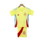 Conjunto niño España segunda equipación 2024