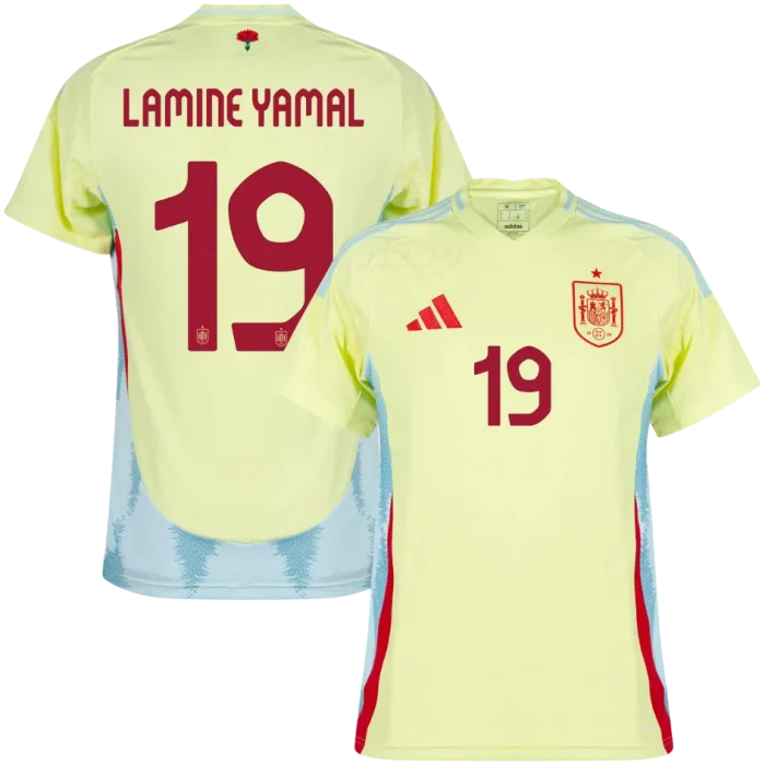 Camiseta segunda niño España “Lamine Yamal #19” 24/25 - Imagen 1