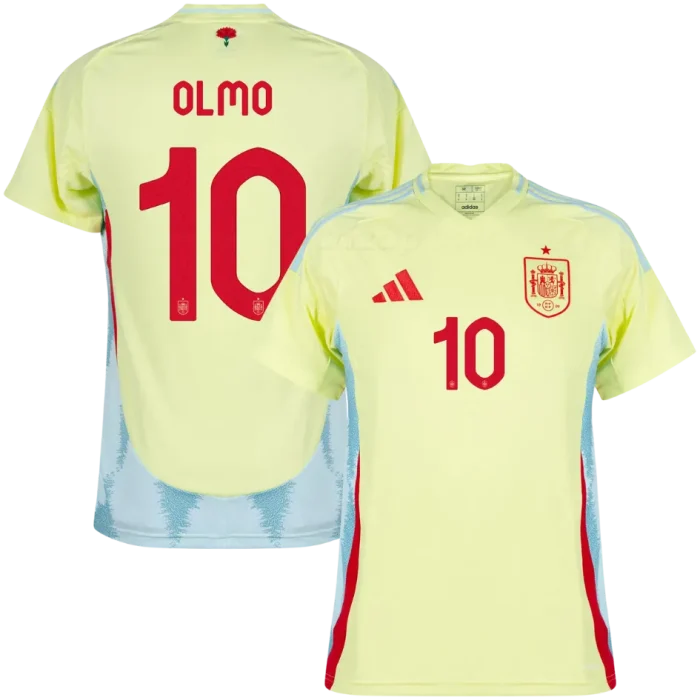 Camiseta segunda niño España “Olmo #10” 24/25 - Imagen 1
