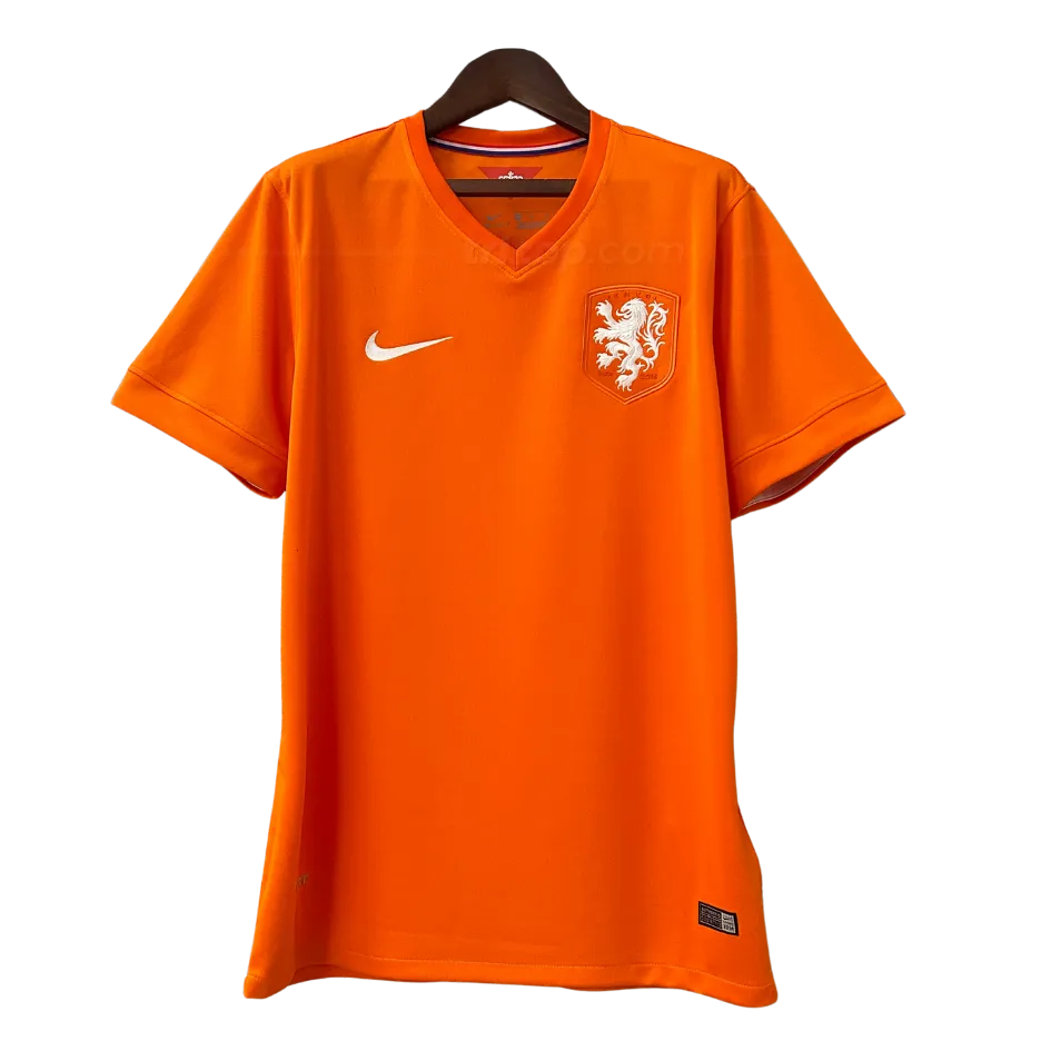 holanda-casa-2014-retro-2 Camiseta local Retro Holanda 2014 - Imagen 1