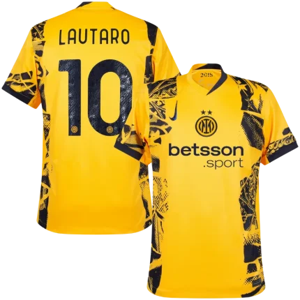 Camiseta tercera niño Inter “LAUTARO #10” 24/25