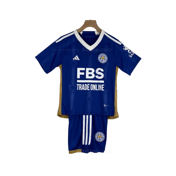 Conjunto niño Leicester City primera equipación 2023/24 - Imagen 1