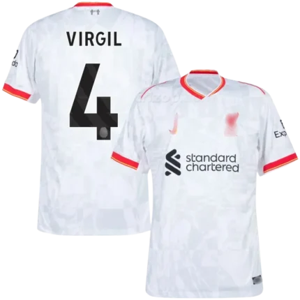 Camiseta tercera niño Liverpool “VIRGIL #4” 24/25