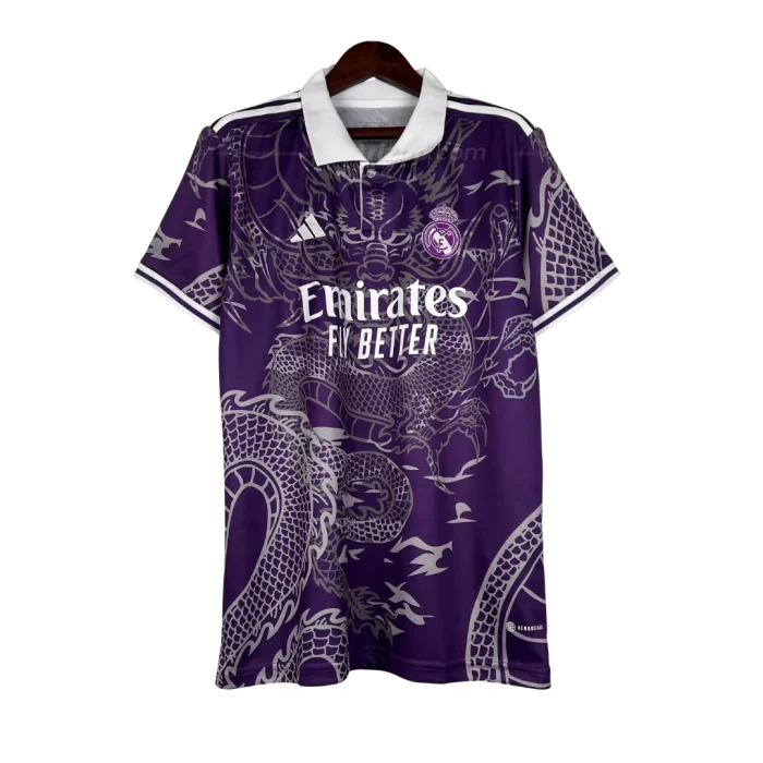 Camiseta “especial Dragon morado» Real Madrid 23/24 - Imagen 1