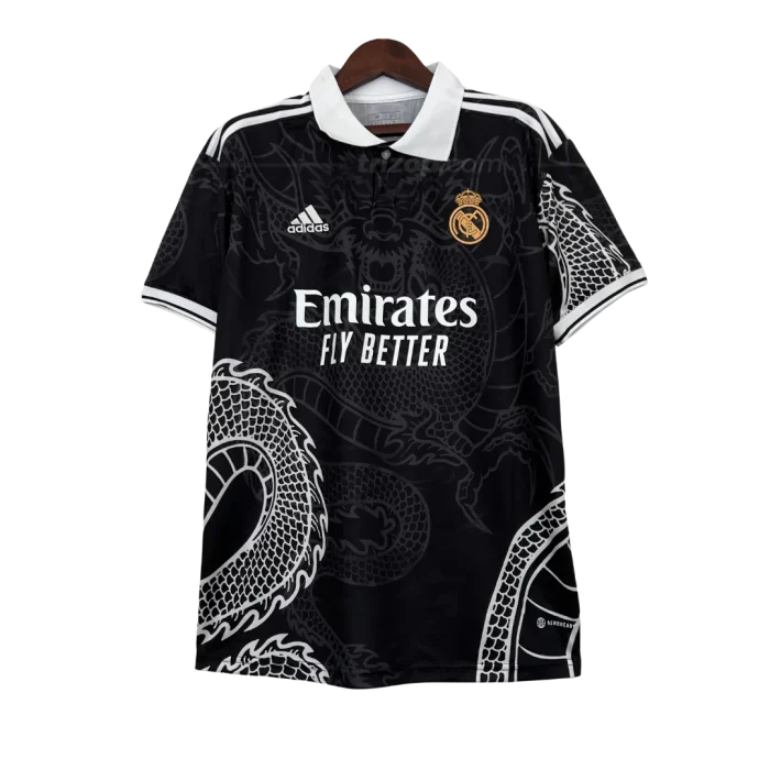 Camiseta “especial Dragon negro» Real Madrid 23/24 - Imagen 1