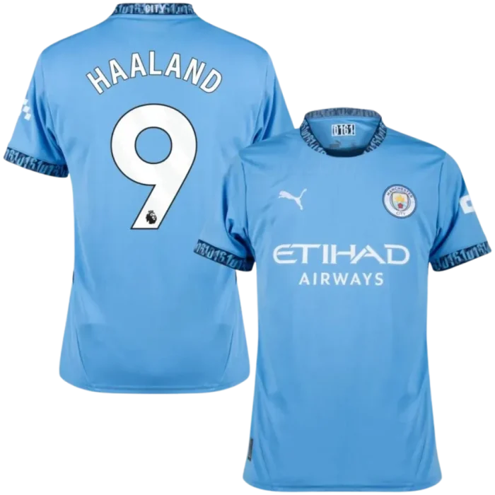 Camiseta primera niño Manchester City “Haaland #9” 24/25 - Imagen 1