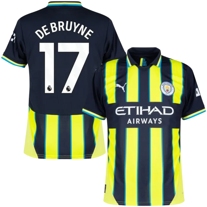 Camiseta tercera niño Manchester City “DE BRUYNE #17” 24/25 - Imagen 1
