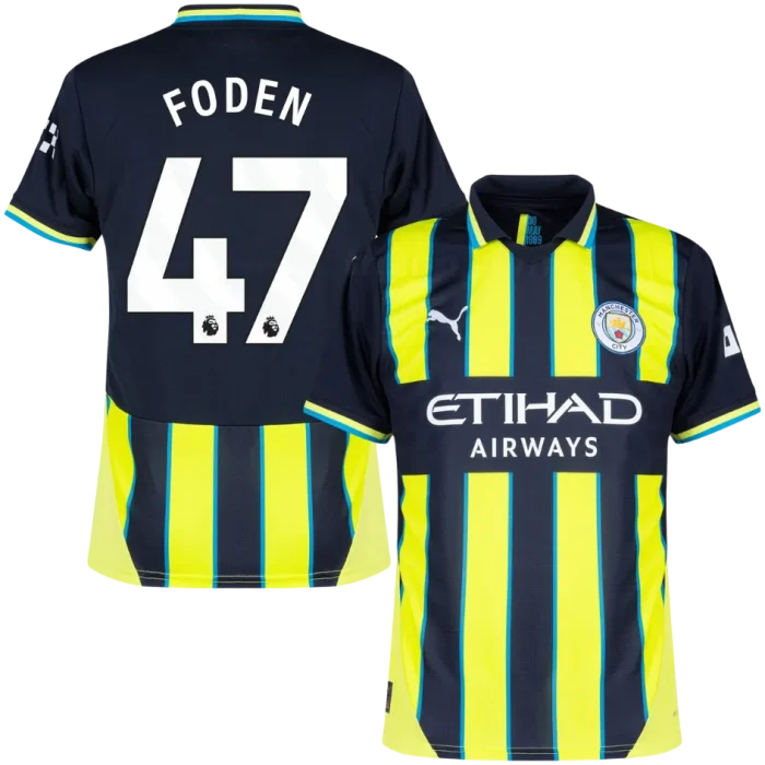 Camiseta tercera niño Manchester City “FODEN #47” 24/25 - Imagen 1