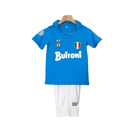 Conjunto niño local Retro Napoli 87/88