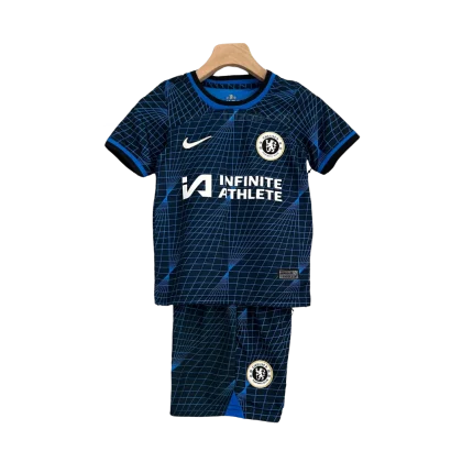 Conjunto niño Chelsea segunda equipación 23/24