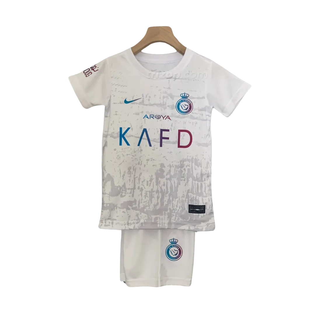 nino-tercera-Al-Nassr-23-24-1 Conjunto niño Al-Nassr tercera equipación 23/24 - Imagen 1