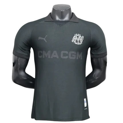 Camiseta Player Negra Ol Marsella 24/25