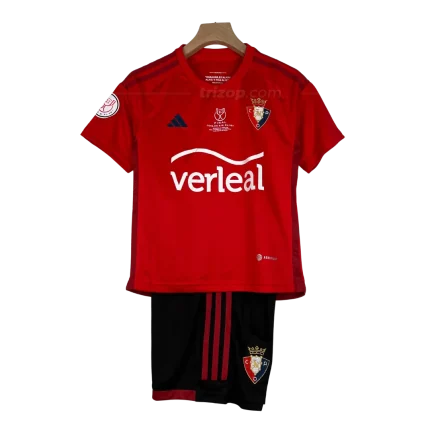 Conjunto niño CA Osasuna primera equipación 2023/24