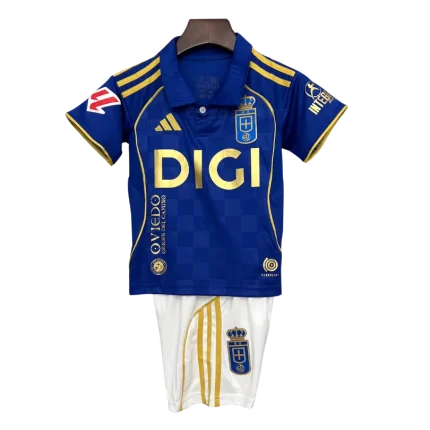 Conjunto niño Real Oviedo primera equipación 25/26
