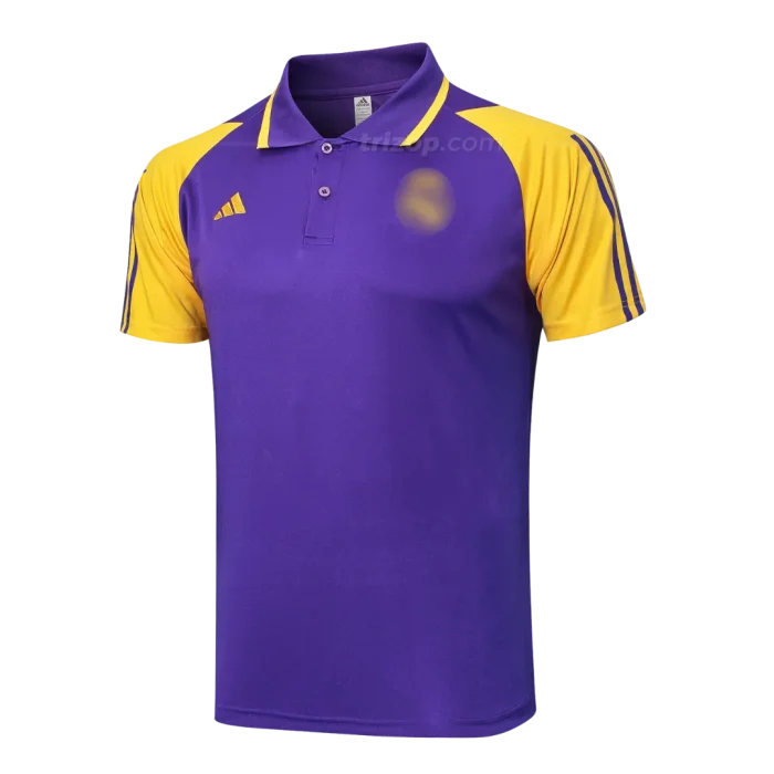 Polo deportivo morado Real Madrid 23/24 - Imagen 1
