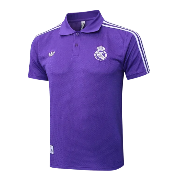 Polo deportivo morado Real Madrid 25/26 - Imagen 1