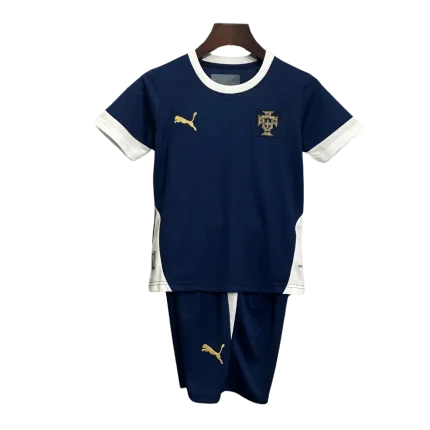 Conjunto niño Portugal entrenamiento azul 2025