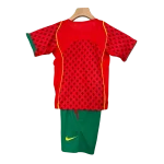 Conjunto niño local retro Portugal 2004 - Imagen 2