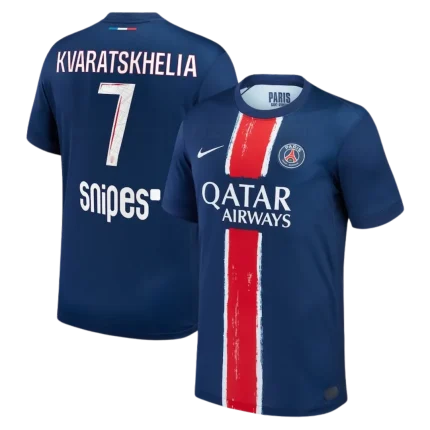 Camiseta primera niño PSG “KVARATSKHELIA #7” 24/25