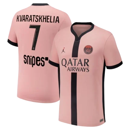 Camiseta tercera PSG “KVARATSKHELIA #7” 24/25