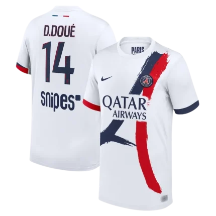 Camiseta segunda PSG “D.DOUÉ #14” 24/25
