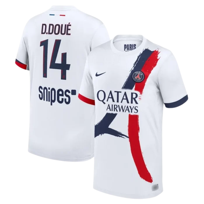Camiseta segunda PSG “D.DOUÉ #14” 24/25 - Imagen 1