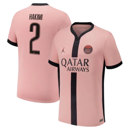 Camiseta tercera niño PSG “HAKIMI #2” 24/25