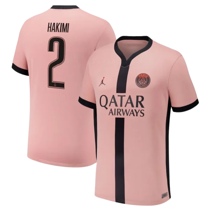Camiseta tercera niño PSG “HAKIMI #2” 24/25 - Imagen 1