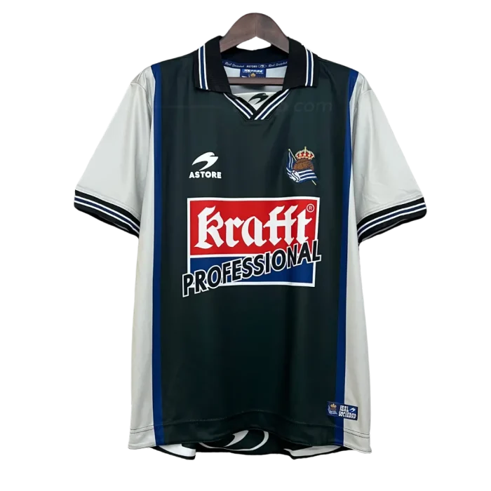 Camiseta alternativa Retro Real Sociedad 00/02 - Imagen 1
