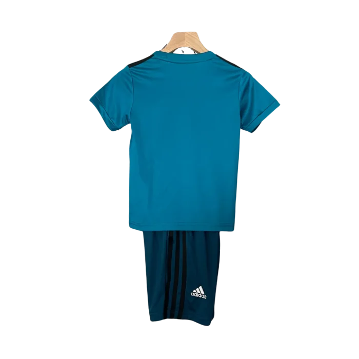 Conjunto niño alternativo Retro Real Madrid 2017/18 - Imagen 2