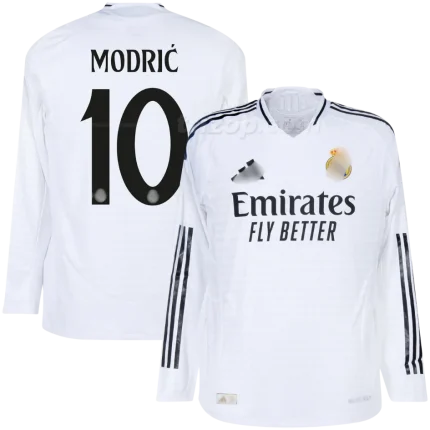 Camiseta manga larga local Real Madrid “MODRIĆ #10” 24/25