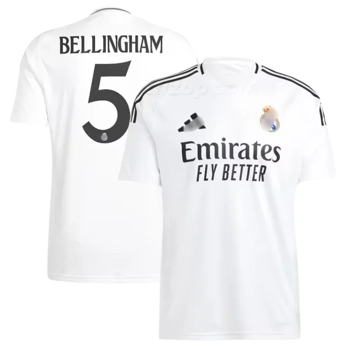 Camiseta primera Real Madrid “BELLINGHAM #5” 24/25 - Imagen 1