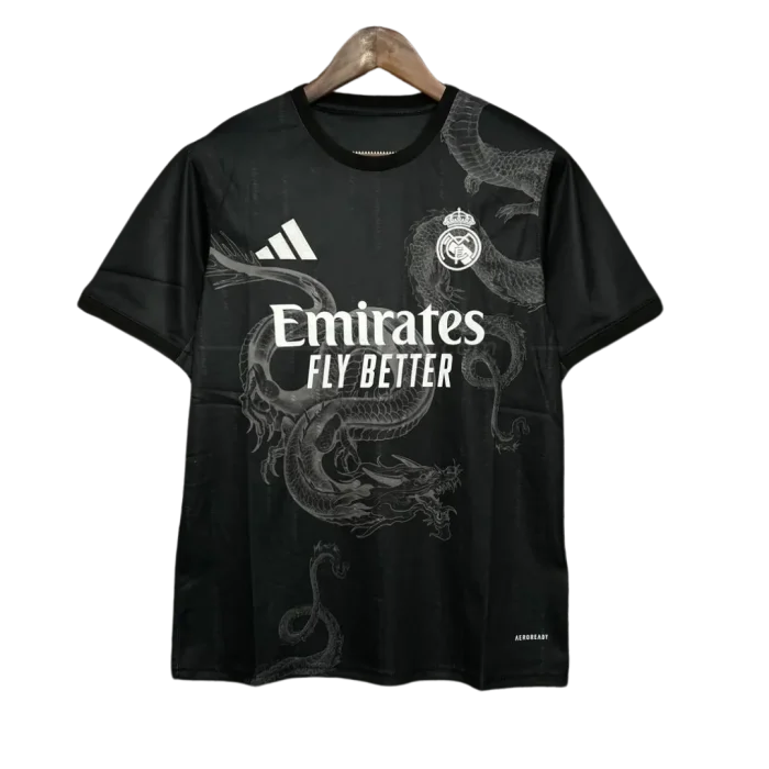 Camiseta “Full Dragon Black” Real Madrid 24/25 - Imagen 1