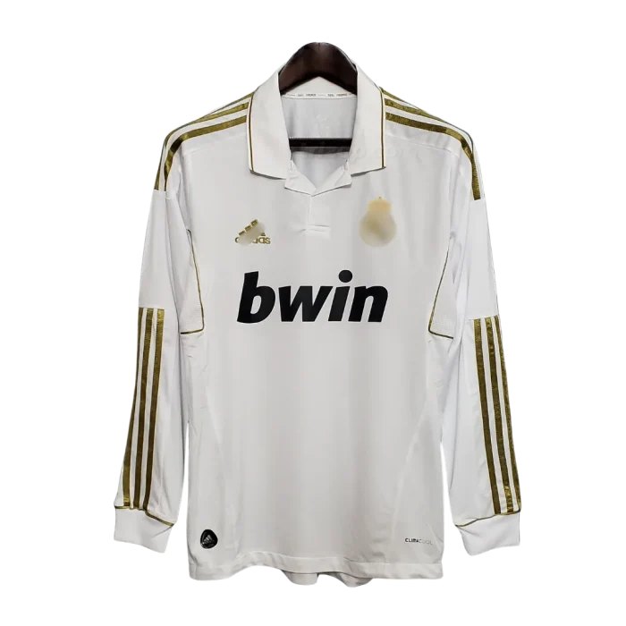 Camiseta manga larga local Real Madrid 11/12 - Imagen 1