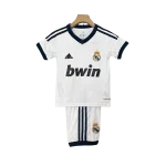 Conjunto niño local Retro Real Madrid 12/13