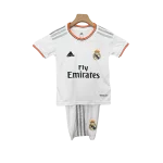 Conjunto niño local Retro Real Madrid 13/14