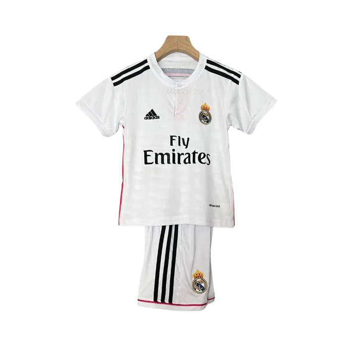 Conjunto niño local Retro Real Madrid 2014/15 - Imagen 1
