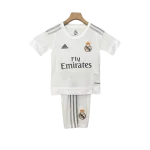 Conjunto niño local Retro Real Madrid 15/16