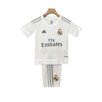 Conjunto niño local Retro Real Madrid 15/16