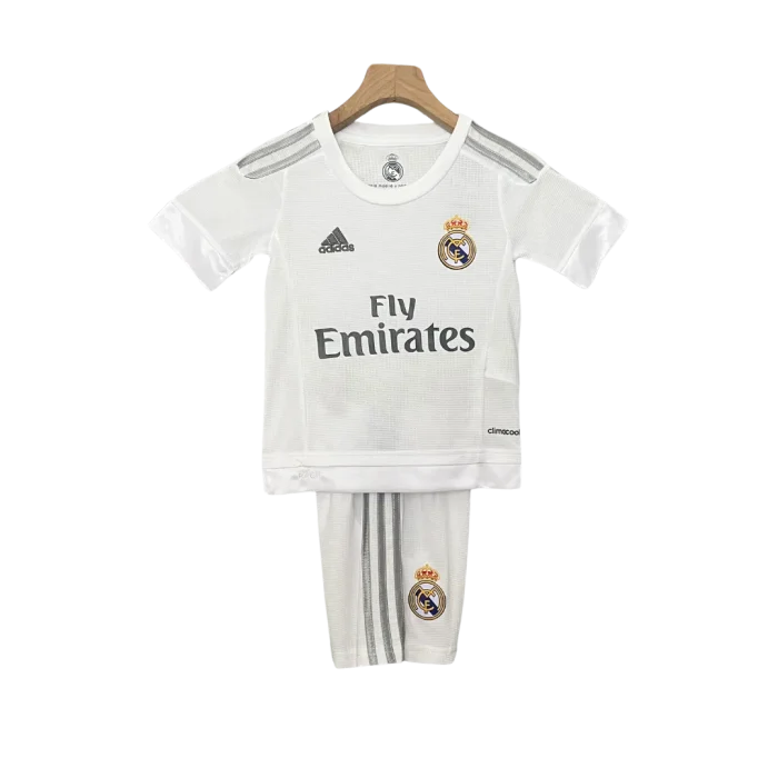 Conjunto niño local Retro Real Madrid 15/16 - Imagen 1