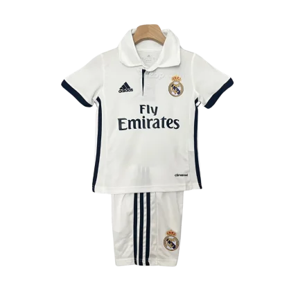Conjunto niño local Retro Real Madrid 16/17