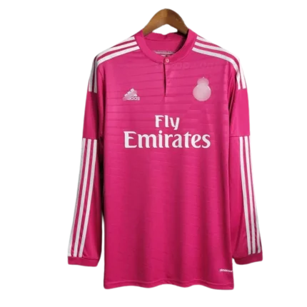 Camiseta rosa manga larga alternativa Real Madrid 14/15