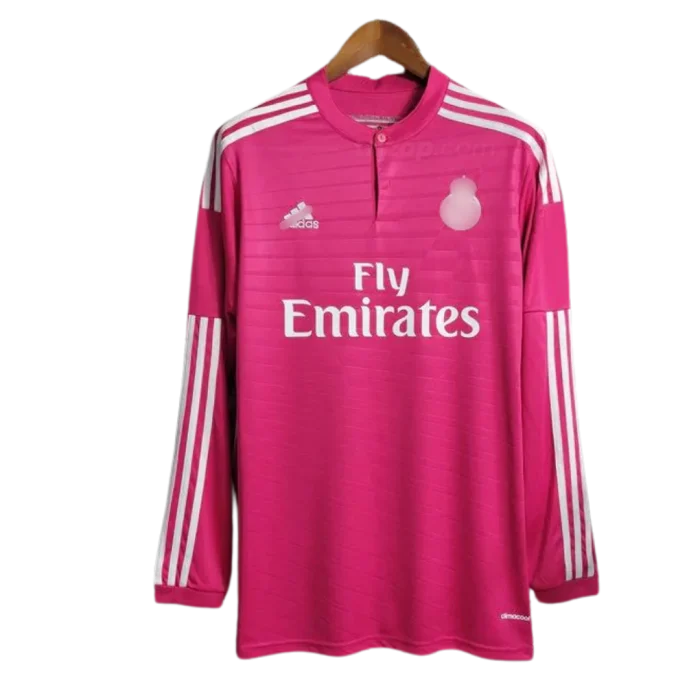 Camiseta rosa manga larga alternativa Real Madrid 14/15 - Imagen 1