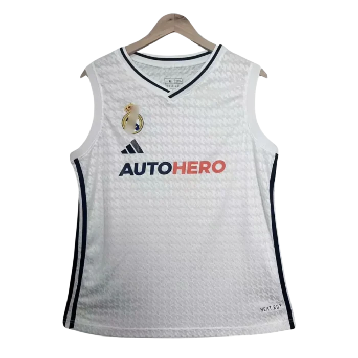 Camiseta básquet local sin mangas Real Madrid 24/25 - Imagen 1