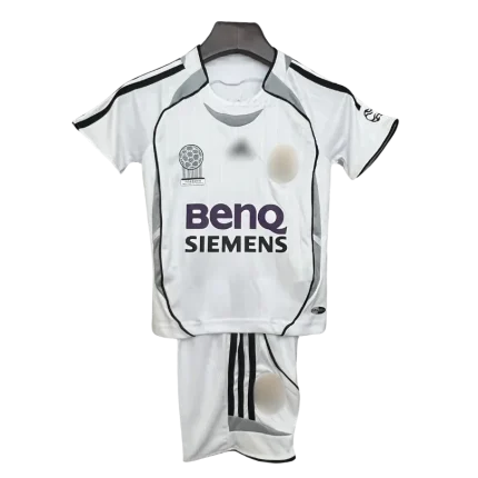 Conjunto niño local Retro Real Madrid 06/07