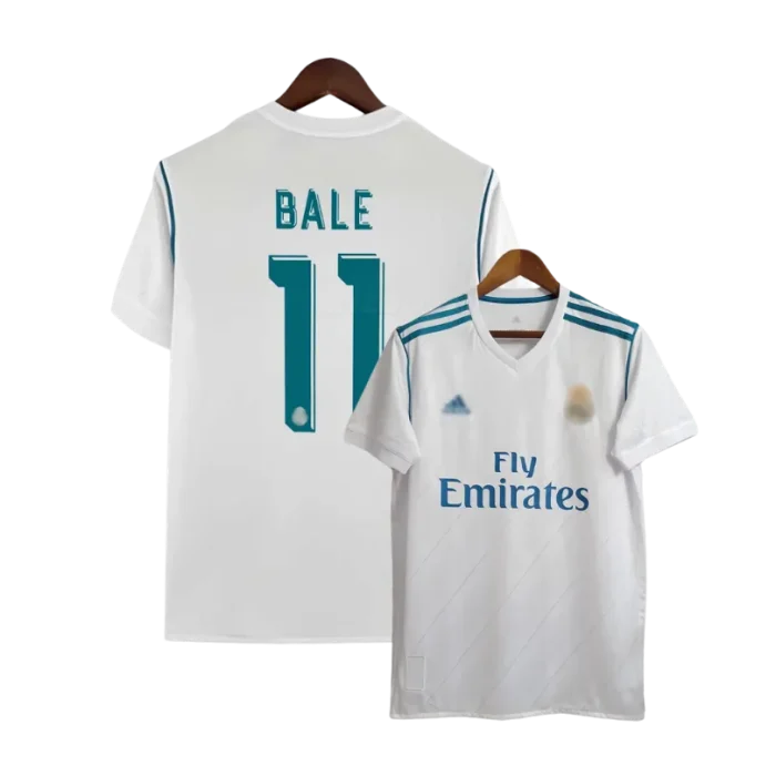 Camiseta blanca niño Real Madrid “BALE #11” 17/18 - Imagen 1