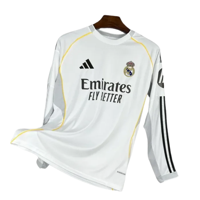 Camiseta local manga larga Madrid 25/26 - Imagen 1