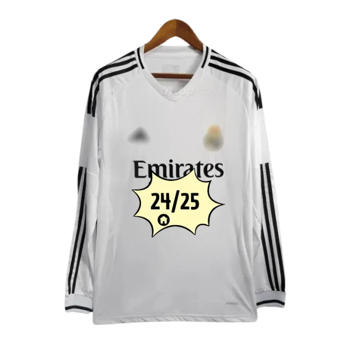 Camiseta local manga larga Madrid 24/25 - Imagen 1