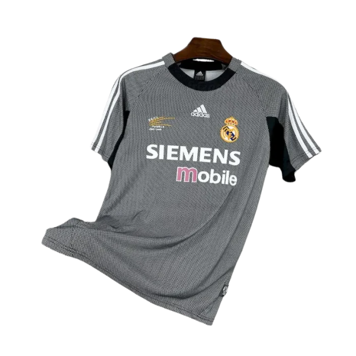 Camiseta gris Retro Portero Real Madrid 02/03 - Imagen 1